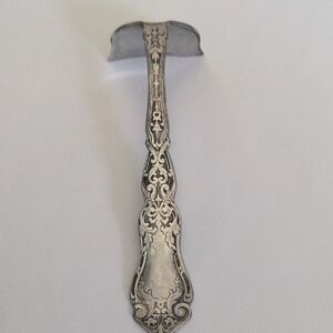 Antique Silver, Anchor Rogers Solid Baby Food Pusher, 1907 Alhambra, Collectible